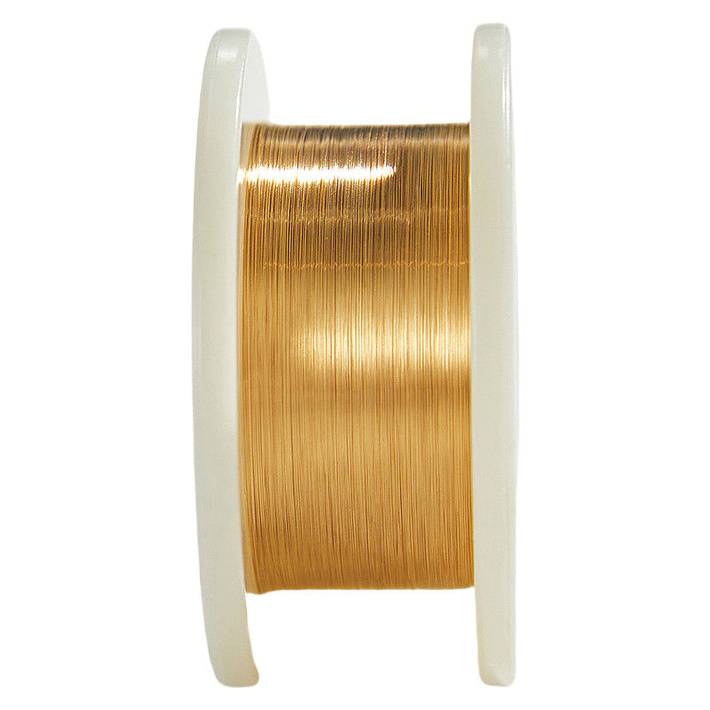 Alto Ponto de Fusão Ultra Fine Gold Plated Tungsténio Wire Resistência à Corrosão