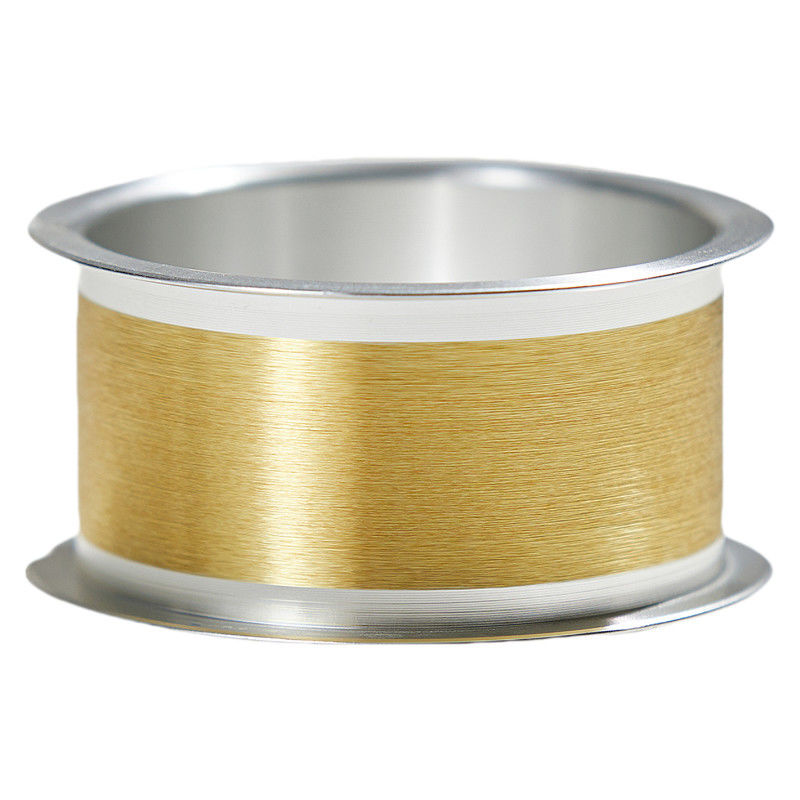 Espessura 0,01 mm fio de prata dourado com vantagem competitiva de custo para dissipação de calor e desempenho estável