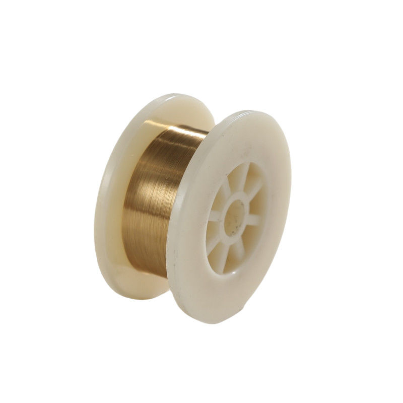 Propriedades físicas e químicas com resistência à corrosão do fio de tungstênio revestido de ouro