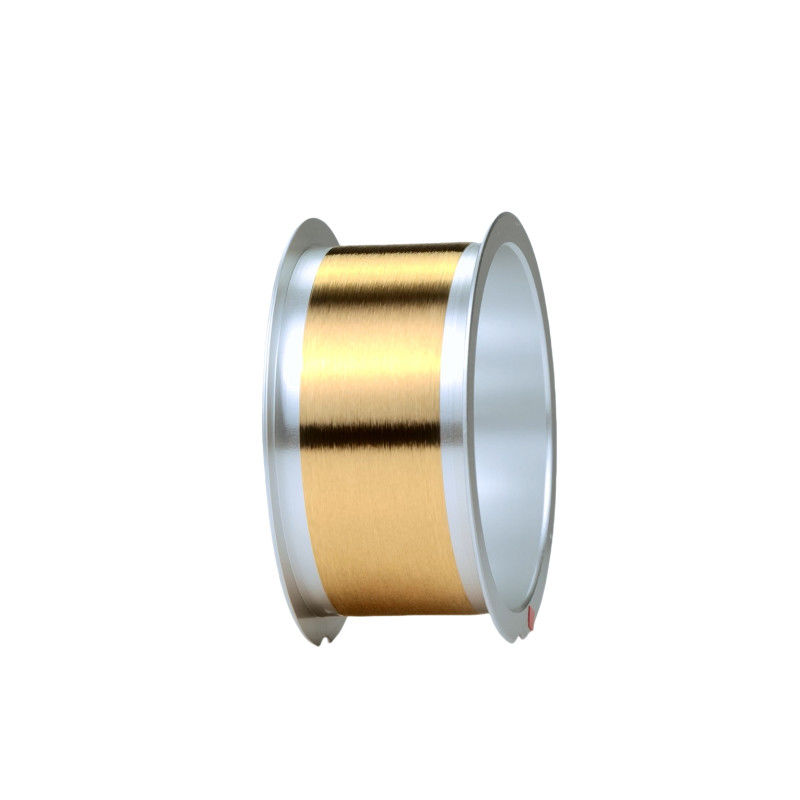 99.99% Alta pureza de ouro revestido de cobre fio de alta elasticidade resistente à corrosão