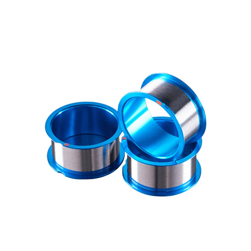 Alto brilho Ultra fino de paládio revestido de cobre fio 0,02 mm Aerospace Grade Spool embalagem com camada azul anti-oxidação
