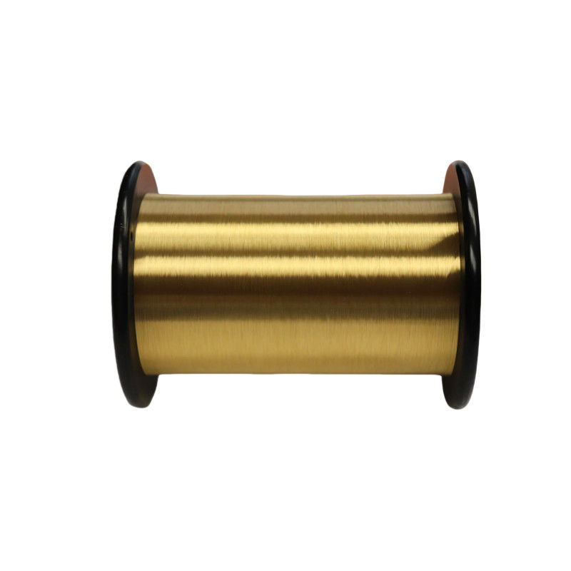 0.01mm Diâmetro Ultra Fine Gold Plated Molybdenum Wire para indústrias médicas e electrónicas