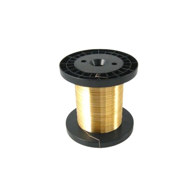 Espessura 0,01 mm fio de prata dourado com vantagem competitiva de custo para dissipação de calor e desempenho estável