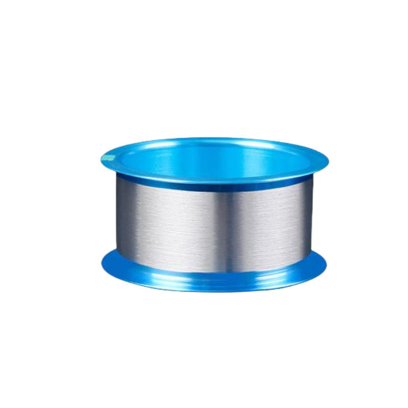 Fios de cobre revestidos de Pd ultrafinos com revestimento azul brilhante de alta resistência 0,01 mm Fios de ligação de núcleo de prata para semicondutores e montagem de dispositivos 5G