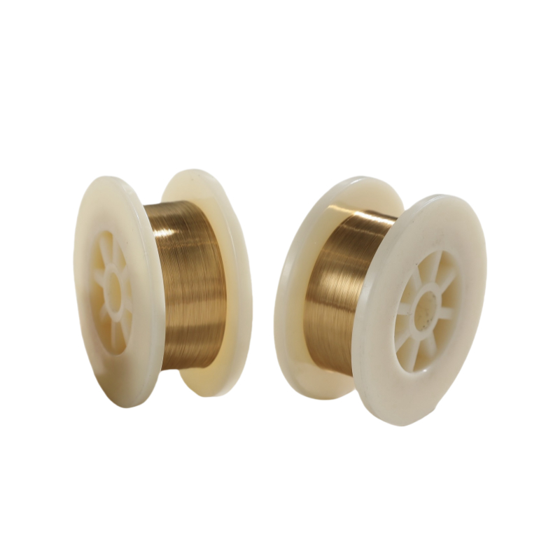 Fio de Tungstênio Banhado a Ouro com Diâmetro Ultra Fino de 0,011mm para a Indústria de Dispositivos Médicos