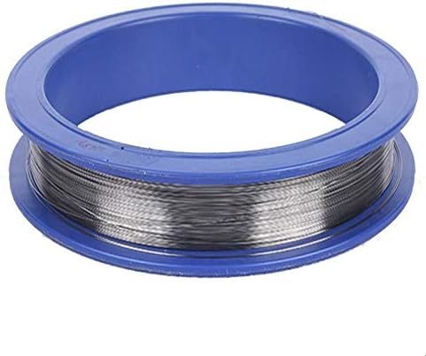 Fios de tungstênio de alta temperatura 0,1 mm, comprimento 1000 m, fáceis de processar, para indústria de fabricação de máquinas e eléctricos