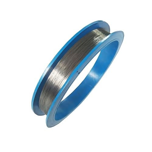 Fios de tungstênio de alta temperatura 0,1 mm, comprimento 1000 m, fáceis de processar, para indústria de fabricação de máquinas e eléctricos
