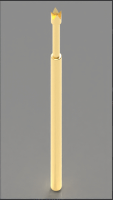 Proba de prova de mola de 100 milhas com ponta de coroa e pistão BeCu para alta precisão de golpe