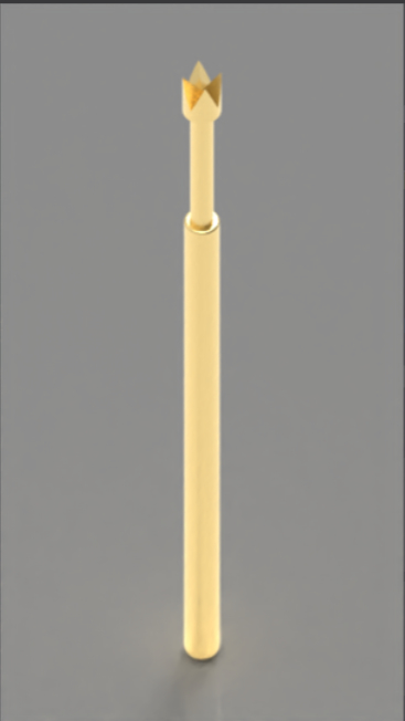 Proba de prova de mola de 100 milhas com ponta de coroa e pistão BeCu para alta precisão de golpe