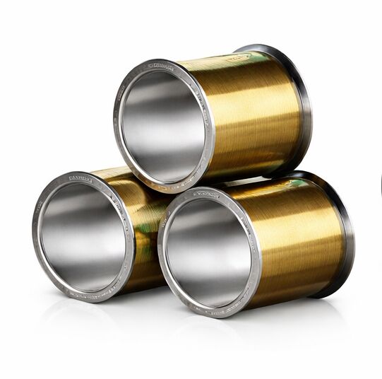 Fabricante de Fio de Ligação de Prata Banhada a Ouro 15µm 18µm 20µm 25µm Fio Ultrafino