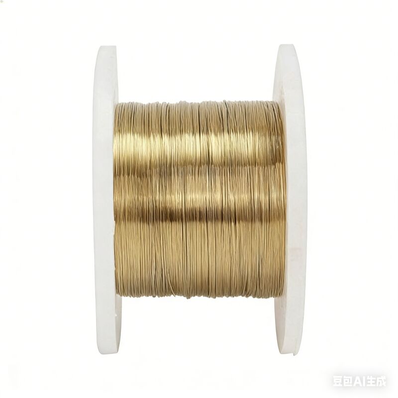 High Purity 99.999% Ultra Fine 25μm/27μm Gold Coated Molybdenum Wire with High Temperature Resistance 450°C para Microelectronics