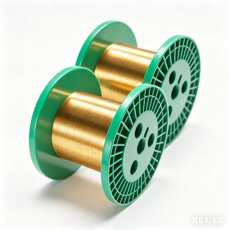 Fio de tungstênio banhado a ouro ultrafino de 0,0035 mm para micro-sondas e dispositivos médicos com alta resistência à temperatura