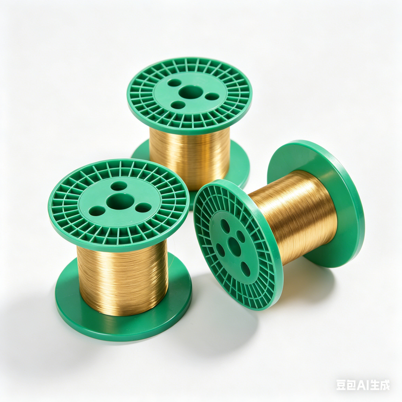  0.003mm Ultra Fine Gold Plated Tungsten Wire High Oxidation Resistance Micro Conductor