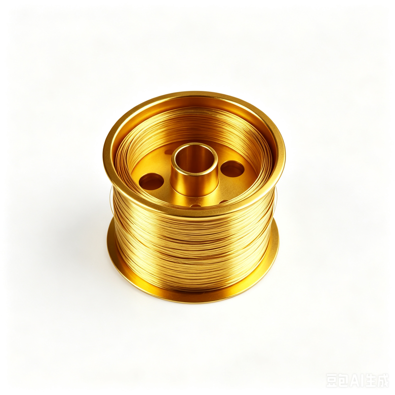 0.02mm C17500 Berílio de cobre fio de alta resistência Mini LED semicondutor conector fio de mola