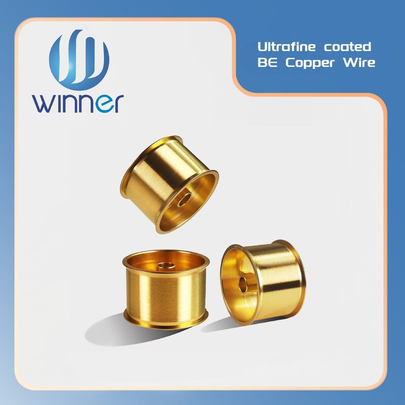 0.02mm C17500 Berílio de cobre fio de alta resistência Mini LED semicondutor conector fio de mola